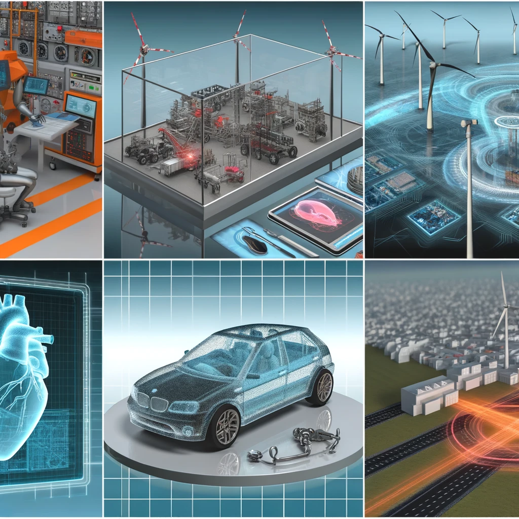 Visualizing Digital Twin Applications Across Key Industries